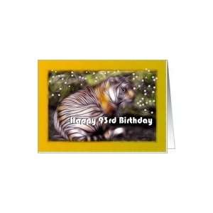   ~ Age Specific 93rd ~ Fractalius Bengal Tiger Art Card: Toys & Games