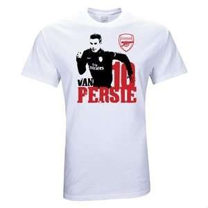  hidden Arsenal Van Persie 10 Player T Shirt Sports 
