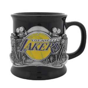  Los Angeles Lakers 8oz Black VIP Coffee Mug Sports 