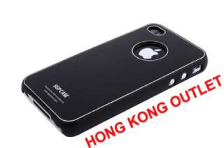 SGP Black Aluminium Case Skin for verizon iPhone 4 4G Cover M6a  