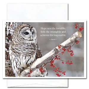  Hope   New Year Holiday Cards, Box of 10 cards and 