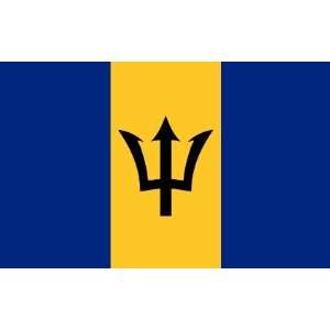  4 ft. x 6 ft. Barbados Flag for Parades & Display Patio 