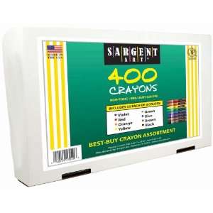  Sargent Art 22 3220 400 Count Best Buy Assortment Regular Crayon 