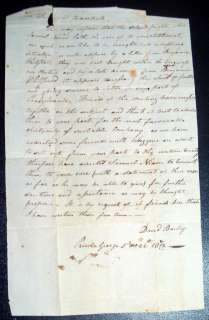 Letter Prince George Virginia Quaker Underground Railroad 1812  