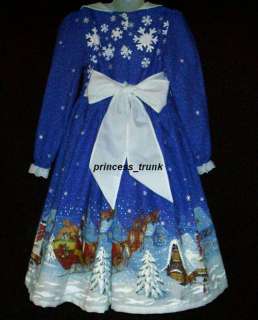 Daisy Kingdom Twas the Night Christmas Dress Deluxe(LS)  