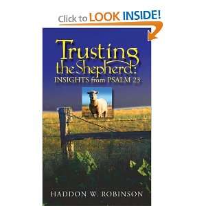    Insights from Psalm 23 [Paperback] Haddon W. Robinson Books