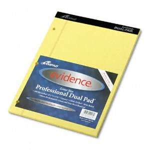  Ampad® Evidence Dual Ruled Pad, Legal/Wide Rule, 8 1/2x11 