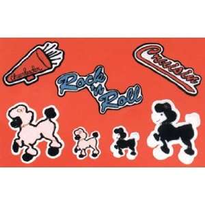   For All Occasions BB342WB Patch Chenille Poodle 8In Wt B Toys & Games