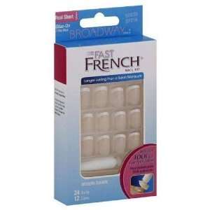  Broadway Nails Fast French Nail Kit Real Short # Bfd14 