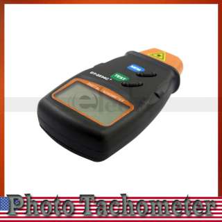 Digital Laser Photo Tachometer Non Contact RPM Tach NEW  