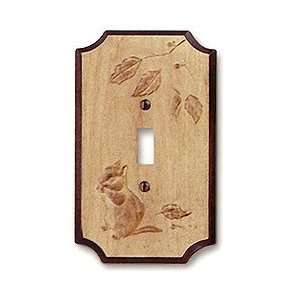   switch plates   lodge living chipmunk switchplate: Home Improvement