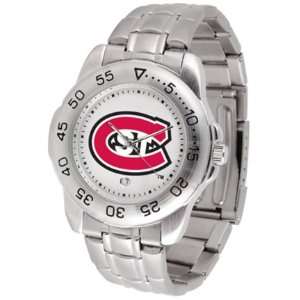 St. Cloud State Huskies Gameday Sport Mens Watch with a Metal Band 