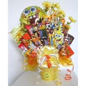 Spongebob Candypants Candy Bouquet  Grocery & Gourmet Food