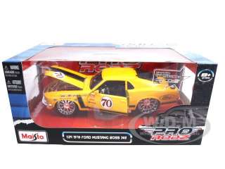   model of 1970 Ford Mustang Boss 302 #70 die cast model car by Maisto