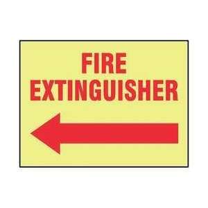  Safety Sign,fire Extinguisher Left   ACCUFORM: Everything 