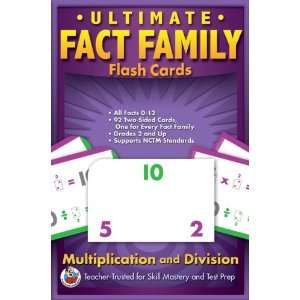   Fact Family Flash Cards   Multiplication & Division