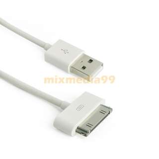   New Dock Connector to USB Charger Data Cable For Apple IPHONE 3GS 4 4S