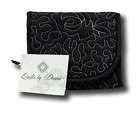 DONNA SHARP BLACK PEARL WALLET TRIFOLD 4 1/2W NEW