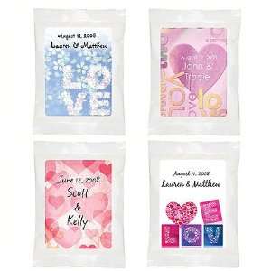  Personalized Heart Love Theme White Coffee Pillow Packs 