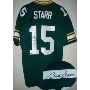  Bart Starr Signed Auth. Green Bay Packers Jersey 