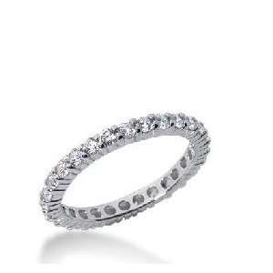 SALE .54CT Round Diamond GENUINE Womens Eternity Ring Wedding Band 