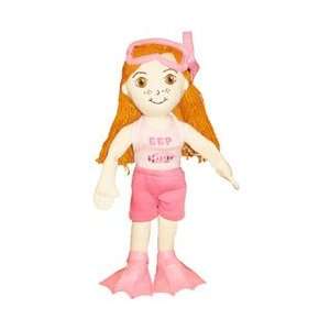  Organic Stuffed Doll  Pink Coral Laurel: Toys & Games