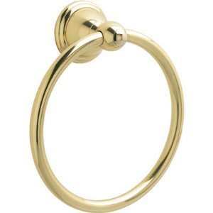   : Price Pfister BRB C0PP Towel Ring, Polished Brass: Home Improvement