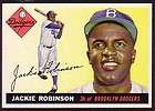 JACKIE ROBINSON 1955 TOPPS 50 NRMINT MINT INCREDIBLE  