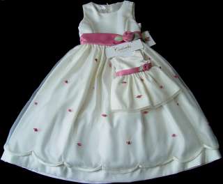 NEW Girl & Doll Matching Dress American size 7, 8, 10 EASTER  