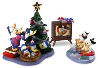 WDCC Hat Trick Donald Duck & Nephews Holiday Cards  