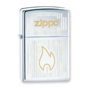  Zippo Chrome Visions High Polish Lighter: Arts, Crafts 