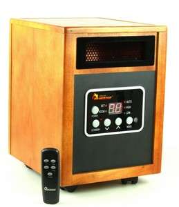 Dr. Heater DR 968 1500 Watt Electric Infrared Quartz + PTC Portable 