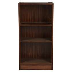 Buy Fraser 3 Shelf Bookcase, Walnut effect from our Free Standing 