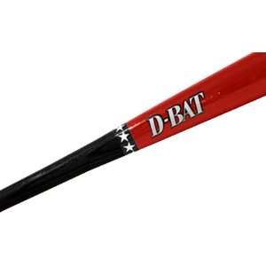  D Bat Pro Player 159 Two Tone Baseball Bats BLACK/RED 30 