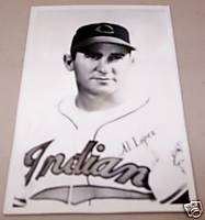 1950s Cleveland Indians Al Lopez Glossy Postcard  