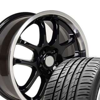   Black Infinit G35 Wheels With Falken Tires Rims Fit Infiniti  