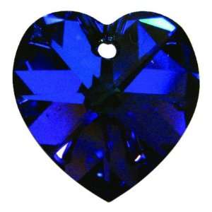  Jolees Boutique Heliotrope Heart Pendant, Crystal, 18mm 