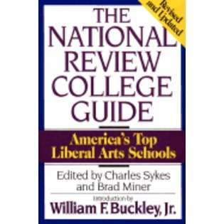 Simon & Schuster The National Review College Guide Americas 50 Top 