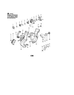 CRAFTSMAN Blower Cylinder/crankcase/cranks  Parts  Model 358797342 