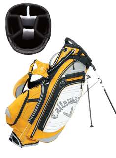 NEW Callaway Golf Hyper Lite 4.0 Stand Bag   Yellow   Weighs Only 4 