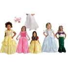   Costume Set w/ gloves, slip Cinderella, Belle, Snow White, Sleeping