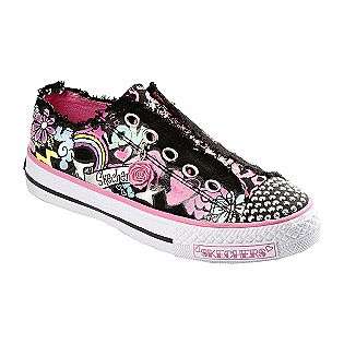   Toes Youth Girls Pixie Dust   Black  Skechers Shoes Kids Girls