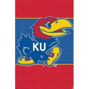  Kansas Jayhawks Logo Poster