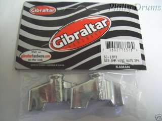 New Gibraltar SC 13P3 6mm Wing Nuts 2Pk  