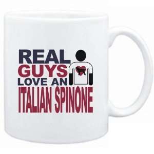   Mug White  Real guys love a Italian Spinone  Dogs: Sports & Outdoors