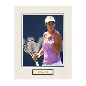 Ana Ivanovic Matted Photo Sports Collectibles