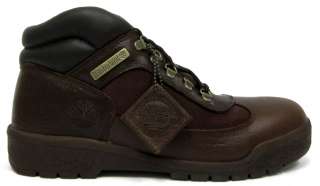 NEW MENS TIMBERLAND LEATHER FIELD BOOTS BROWN 37087  