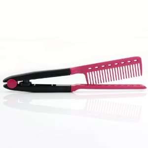  Hair Bumping Up Curly Comb (Hot Pink and Black 