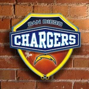  San Diego Chargers Neon Shield Wall/Window Lamp Sports 