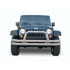  Rampage 86420 Stainless Steel Front Tube Bumper with Hoop 